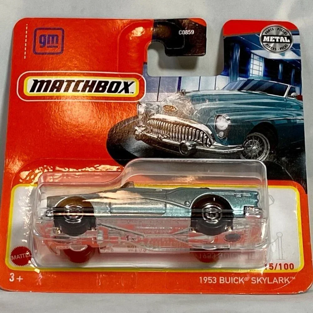Matchbox‎ GM 1953 Buick Skylark 15/100 Die-cast 1/64 Model (Short Card) NIP 2022